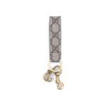 Gucci Beige Brass Keychain - Image 2