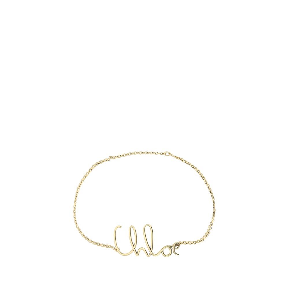 9836575.jpeg Chloé Gold Brass Thin Belt - Image 1
