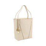 Geantă Chloé Spin Shoulder Bag Bej din Piele - imagine 2