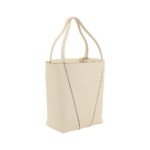 Geantă Chloé Spin Shoulder Bag Bej din Piele - imagine 3