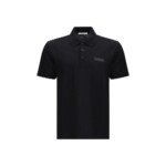 Givenchy Black Cotton Polo Shirt