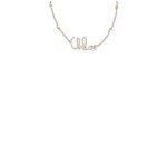 Chloé Gold Brass Necklace - Image 3