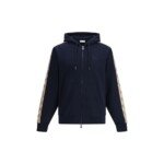 Burberry Blue Cotton Sweatshirt