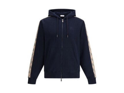 Burberry Blue Cotton Sweatshirt