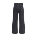 Chloé Black Cotton High-Waisted Jean - Image 2