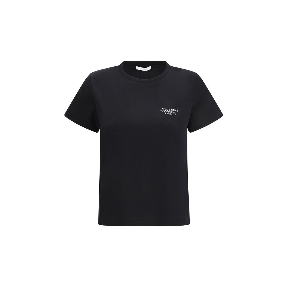 9894835.jpeg Givenchy Black Cotton T-Shirt - Image 1