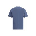 Brunello Cucinelli Blue Cotton T-Shirt - Image 2