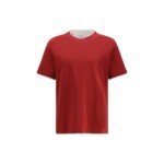 Brunello Cucinelli Multicolor Cotton T-Shirt