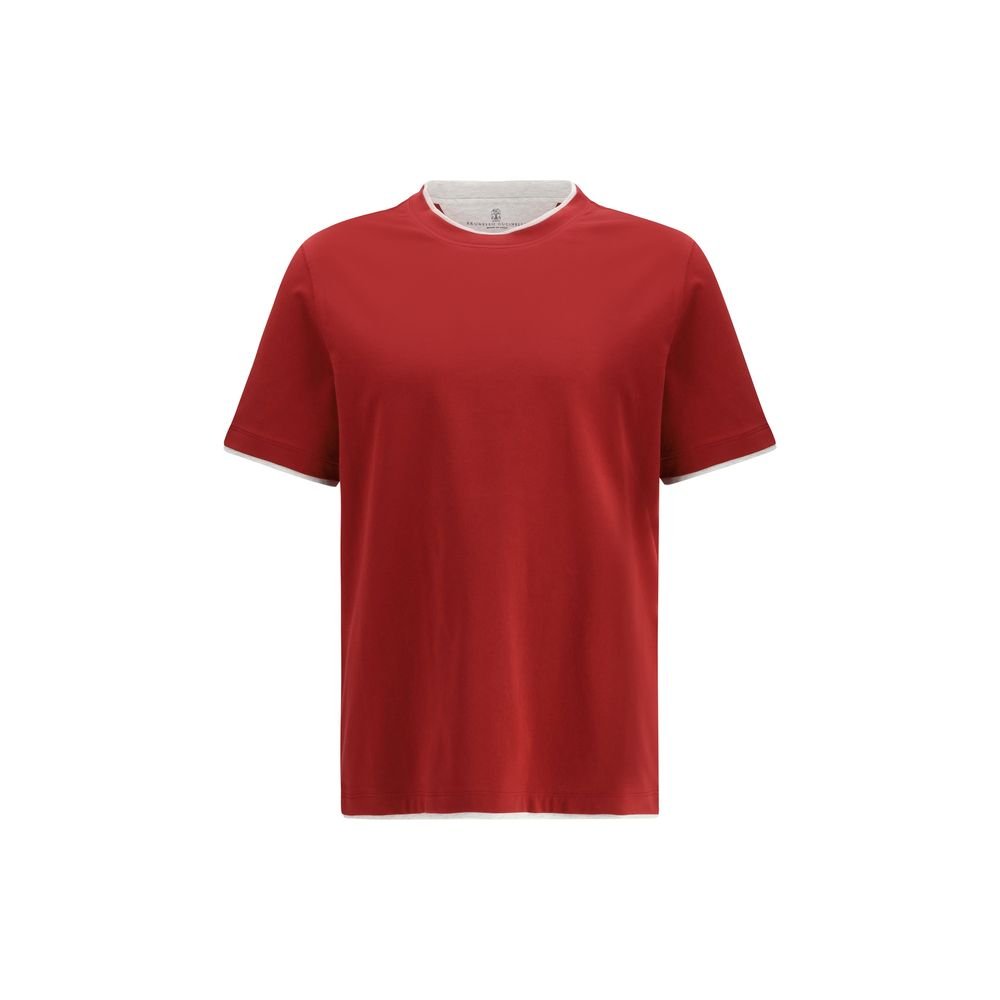 9894890.jpeg Brunello Cucinelli Multicolor Cotton T-Shirt - Image 1