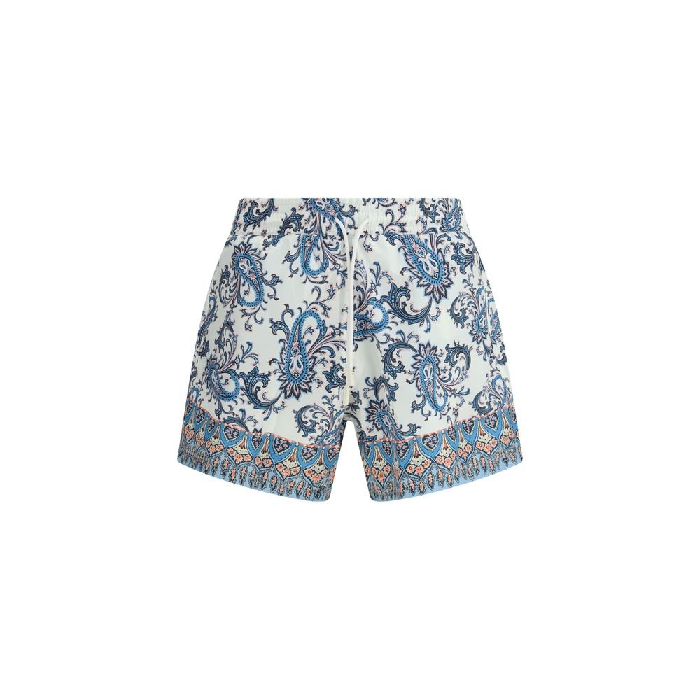 9895613.jpeg Etro Multicolor Polyester Short And Mini Shorts - Image 1