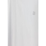 Brunello Cucinelli White Cotton T-Shirt - Image 3