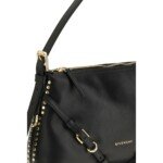 Givenchy Black Calf Leather Bos Taurus Shoulder Bag - Image 4