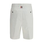 Thom Browne White Polyester Bermuda Shorts - Image 2