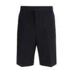 Thom Browne Blue Polyester Bermuda Shorts