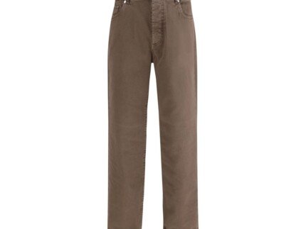 Jeans Brunello Cucinelli Maro din Bumbac