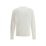 Brunello Cucinelli White Cotton Cardigan - Image 2