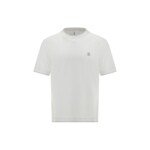 Brunello Cucinelli White Cotton T-Shirt