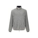Brunello Cucinelli Blue Polyamide Shell Jacket - Image 2
