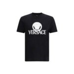 Versace Black Cotton T-Shirt