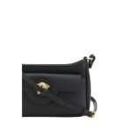 Versace Black Calf Leather Bos Taurus Shoulder Bag - Image 4
