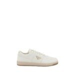 Prada White Lamb Ovis Aries Aries Low Top Sneakers