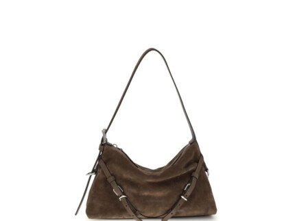 Givenchy Brown Calf Leather Bos Taurus Handbag