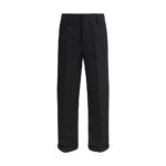 Golden Goose Black Cotton Chino Pants