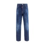 Dsquared² Blue Cotton Slim Fit Jeans