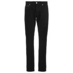 Alexander McQueen Black Cotton Skinny Jeans