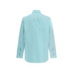 Fendi Blue Cotton Dress Shirt - Image 2