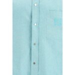 Fendi Blue Cotton Dress Shirt - Image 3