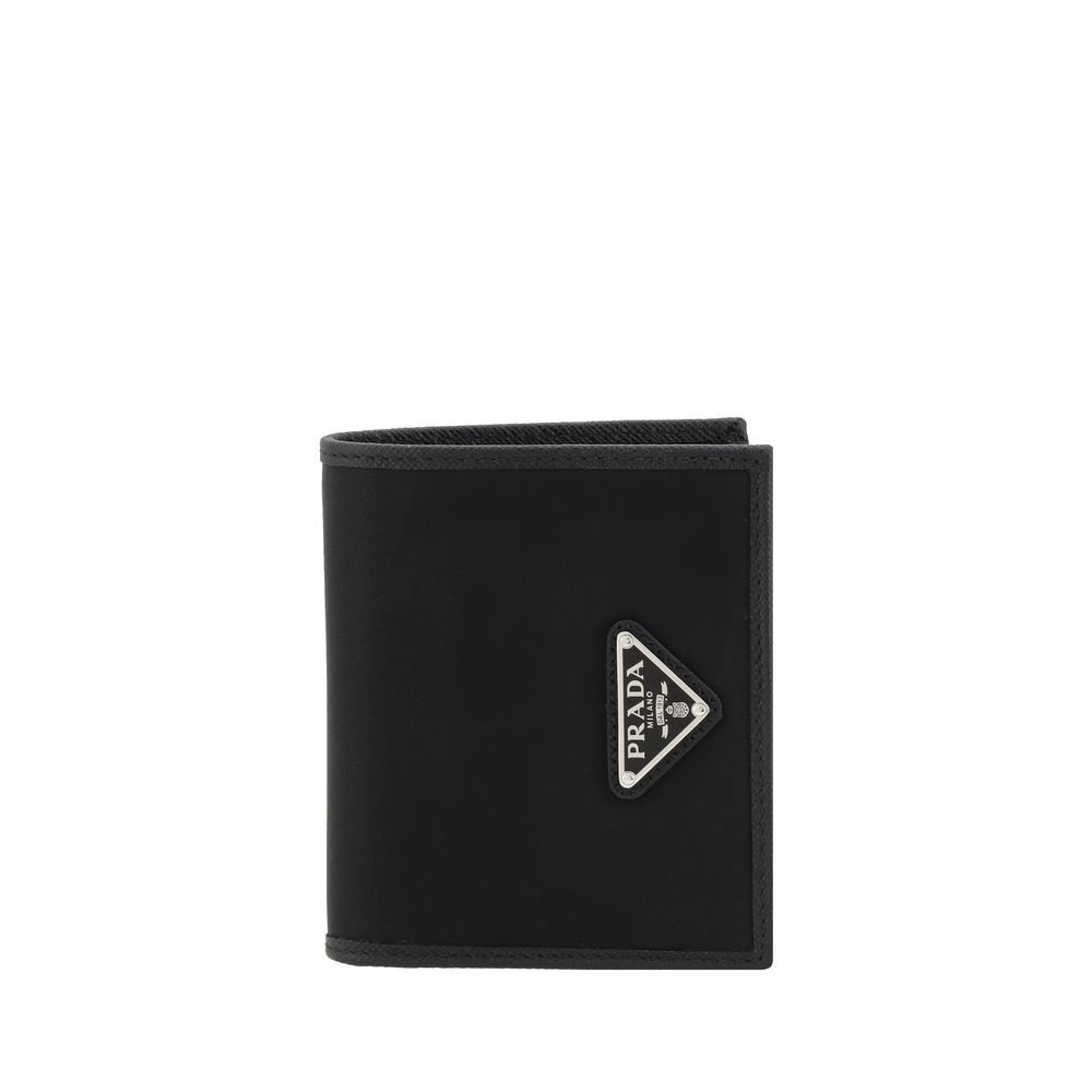 10043200.jpeg Prada Black Nylon Wallet - Image 1