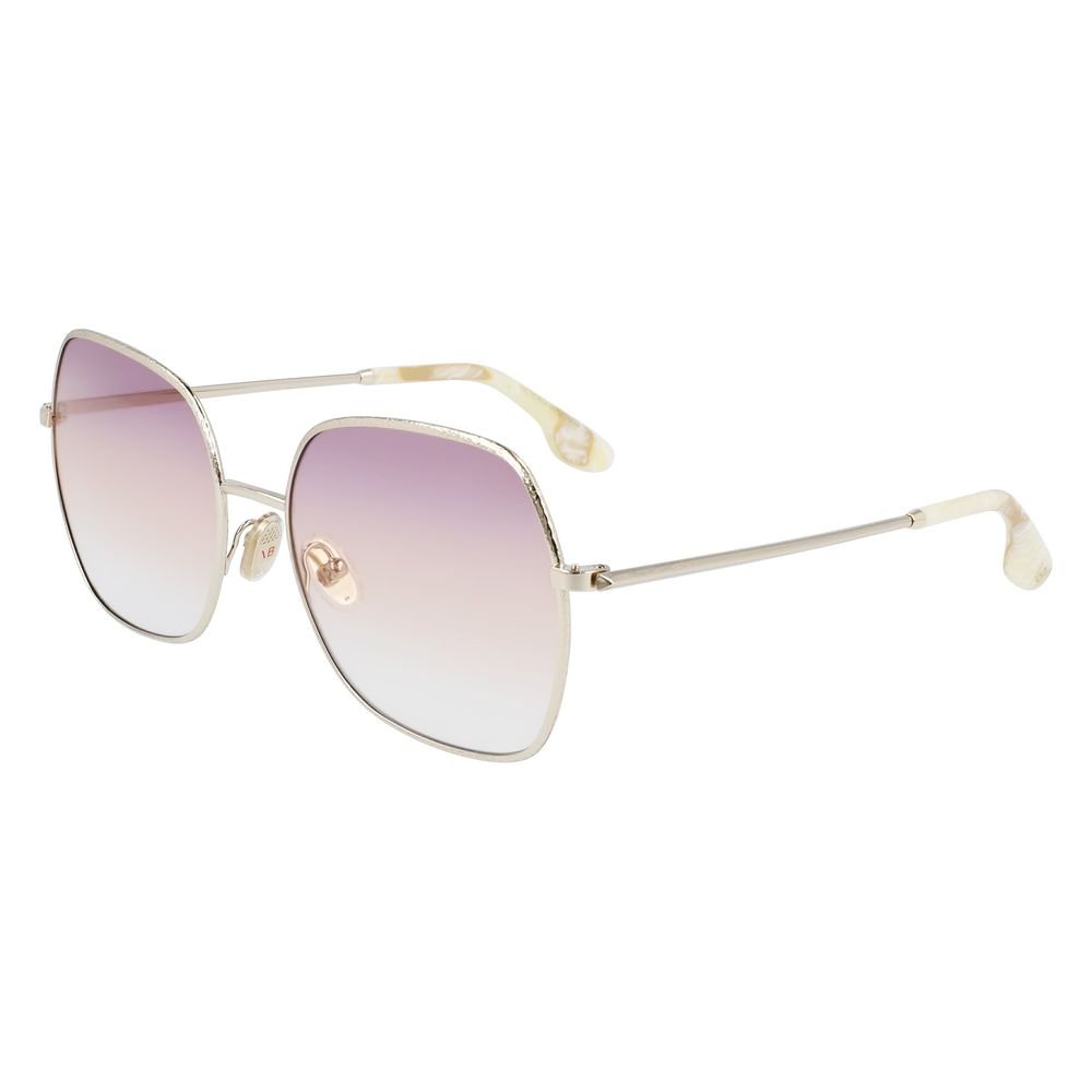 10072573.jpeg Victoria Beckham Gold Metal Sunglasses - Image 1