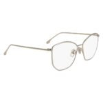 Victoria Beckham Gold Metal Glasses (Frames) - Image 3