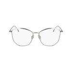 Victoria Beckham Gray Metal Glasses (Frames) - Image 2