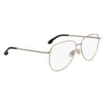 Victoria Beckham Gold Metal Glasses (Frames) - Image 3