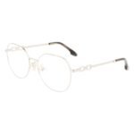 Victoria Beckham Gray Metal Glasses (Frames)