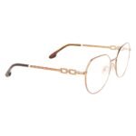 Victoria Beckham Brown Metal Glasses (Frames) - Image 3