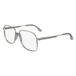 Victoria Beckham Gray Metal Glasses (Frames)