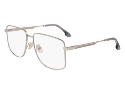Victoria Beckham Gray Metal Glasses (Frames)