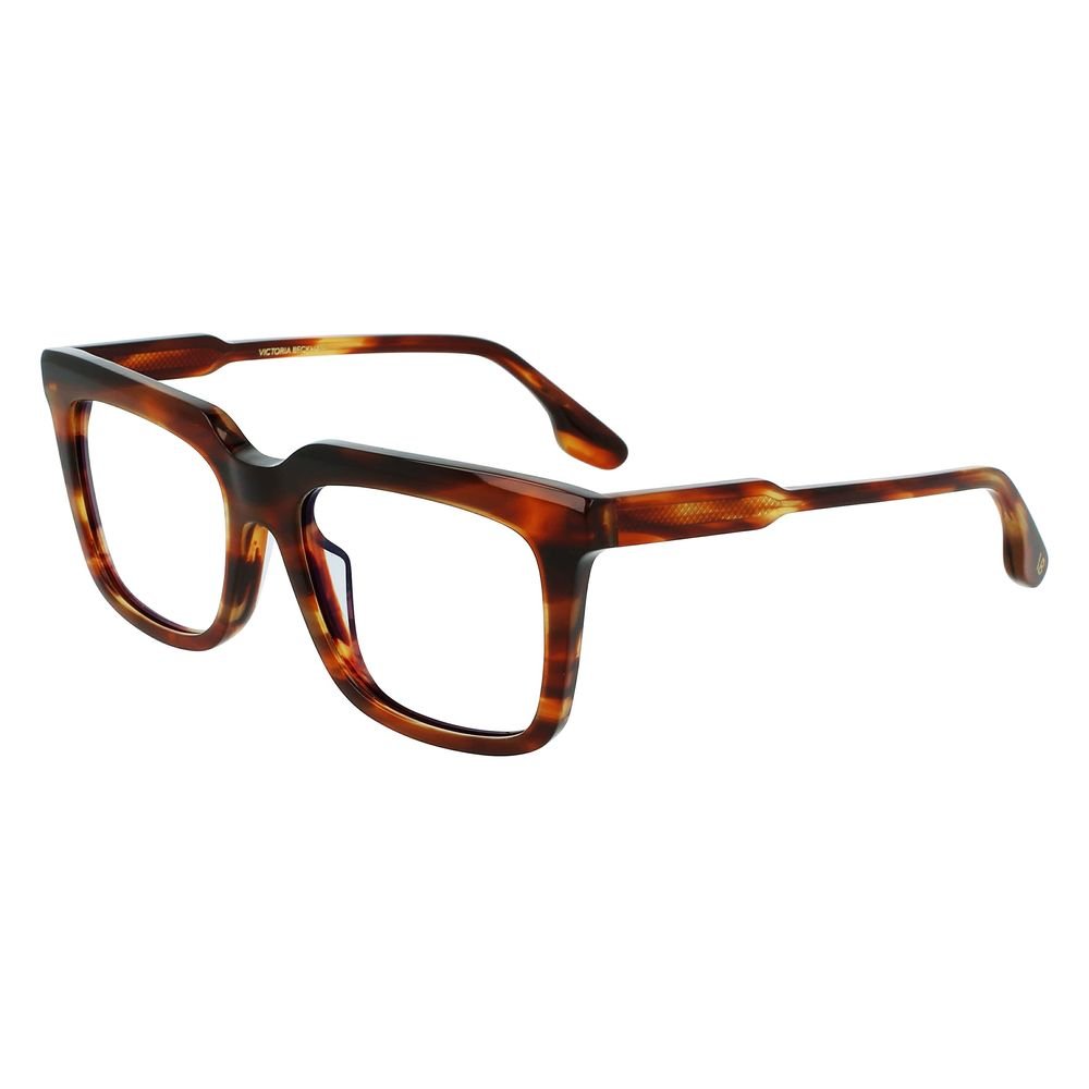 10073023.jpeg Victoria Beckham Brown Acetate Glasses (Frames) - Image 1
