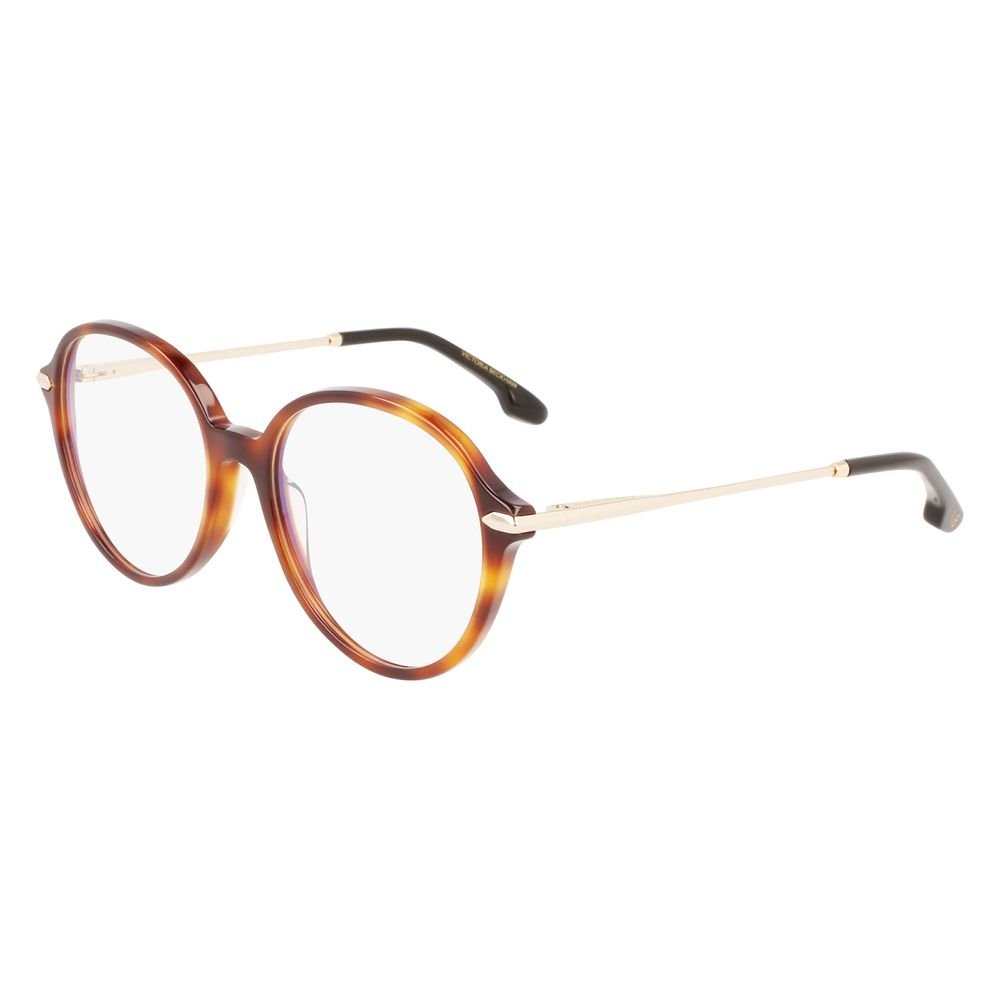 10073107.jpeg Victoria Beckham Brown Acetate Glasses (Frames) - Image 1
