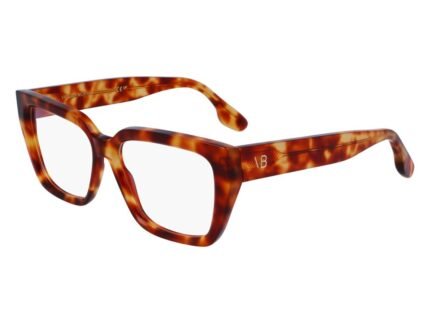 Victoria Beckham Brown Acetate Glasses (Frames)