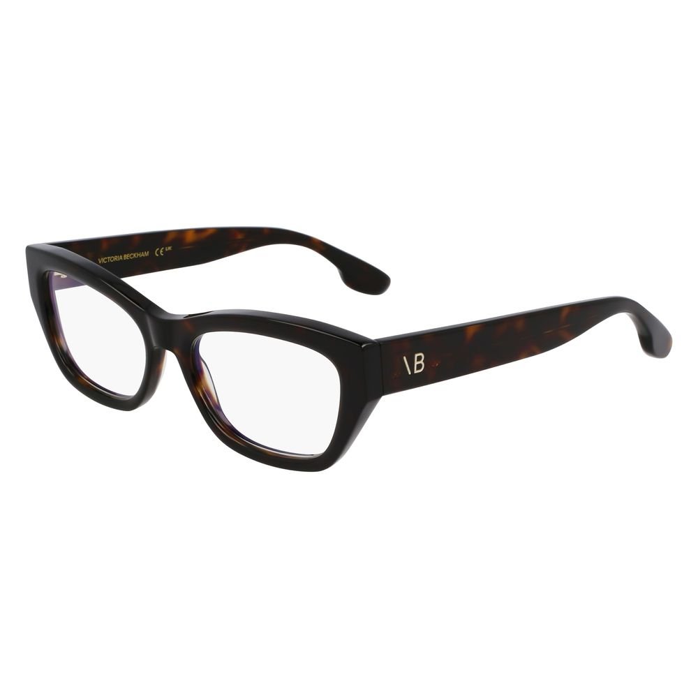 10073399.jpeg Victoria Beckham Brown Acetate Glasses (Frames) - Image 1