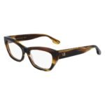 Victoria Beckham Brown Acetate Glasses (Frames)