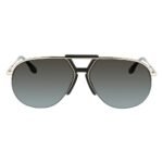 Victoria Beckham Gold Metal Sunglasses - Image 2
