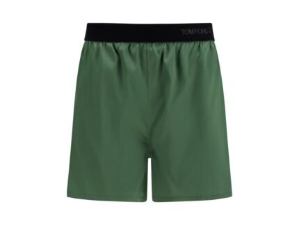 Tom Ford Bicolor Silk Bermuda Shorts