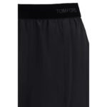 Tom Ford Black Silk Casual Pants - Image 3
