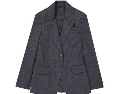 Sacou Brunello Cucinelli Gri din Lână