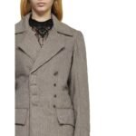 Maison Margiela Brown Wool Blazer - Image 4